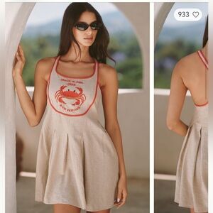 Celandine| Crab Shack Bib Linen
Blend Mini Dress